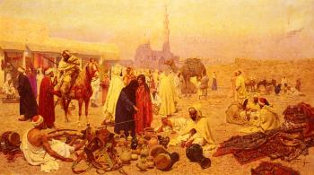 硃裡奧 羅薩迪 An Arabian Market